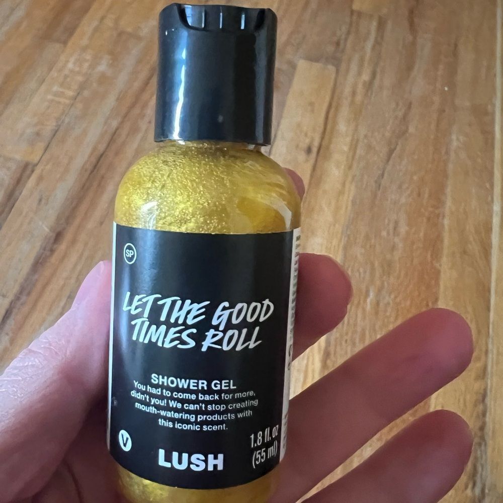 Lush Let The Good Times Roll Shower Gel 1.8 oz BRAND NEW SEALED DISCONTINUED